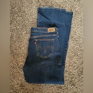 Levis 515 Jeans 14 M Boot Cut Stretch Blue Denim 14M Vintage Missing Size Tag